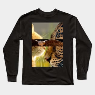 Cat, eagle, cheetah Long Sleeve T-Shirt